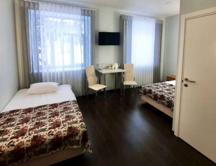 Номер стандарт улучшенный с 2 односпальными кроватями (с пансионом) - Санаторий «Марциальные воды»