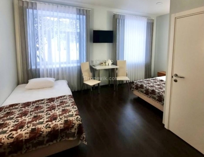 Номер стандарт улучшенный с 2 односпальными кроватями (с пансионом) Тариф Лайт - Санаторий «Марциальные воды»